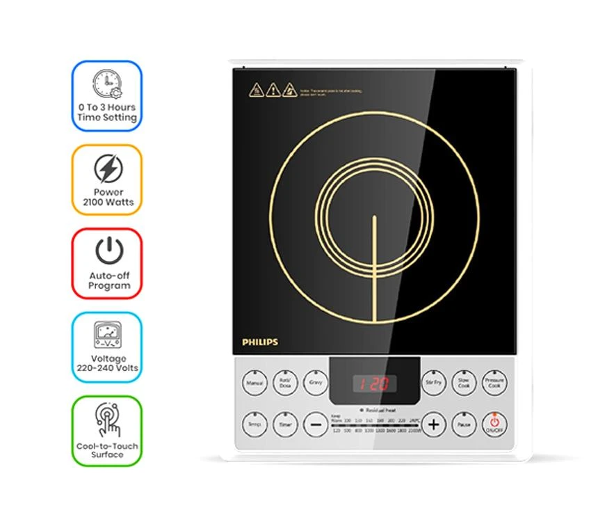 Philips HD4929 Induction Cooker – 2100W