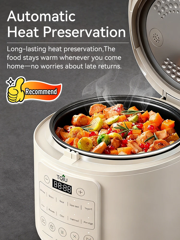 TQIU Multi Functional Fast Cooking Rice Cooker –  (Multi Functional Fast Cooking)