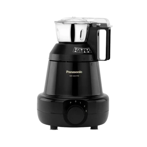 Panasonic MX-GE3750 1200W 3-Jar Mixer Grinder (Black)
