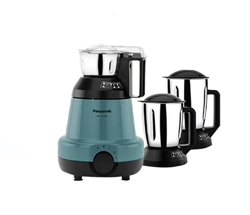 Panasonic MX-GC3550 900W 3-Jar Mixer Grinder (Coral Blue)